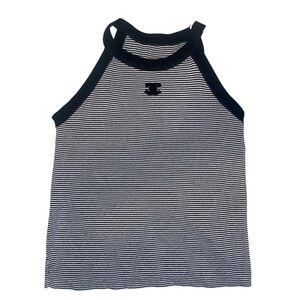 Chanel Striped Tank Top
